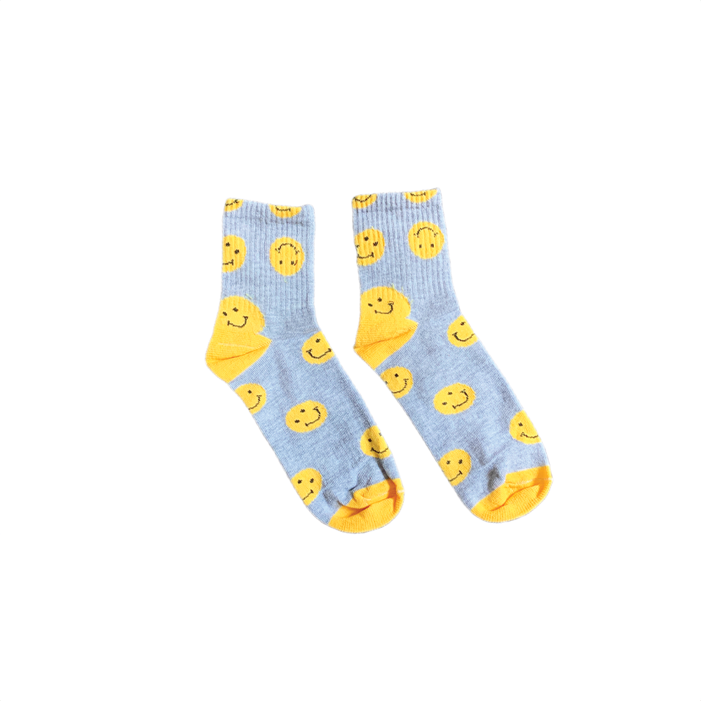 Yellow Smiles Socks