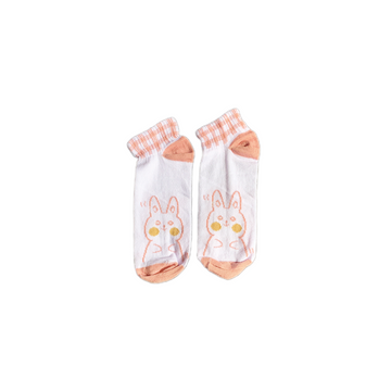 Cutie Cheeks Rabbit Short Socks