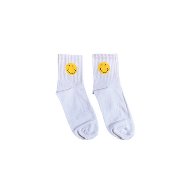 Single Yellow Smile Socks