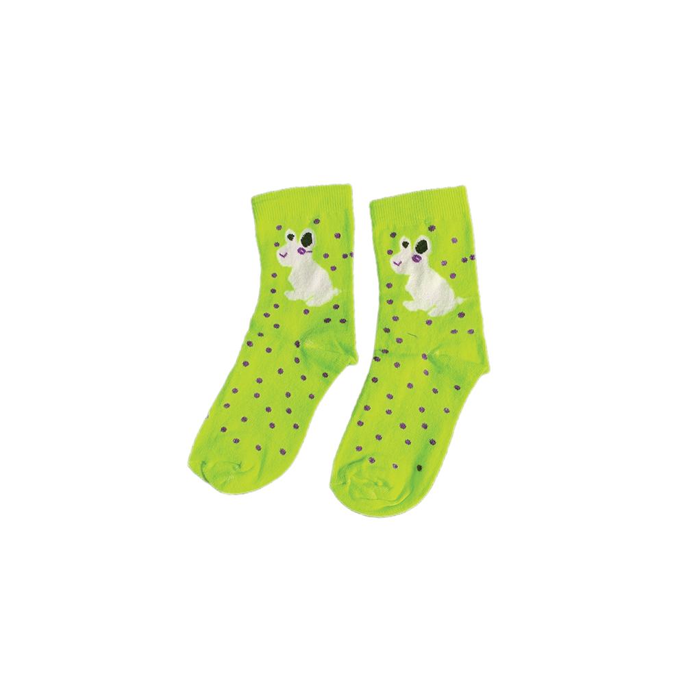 The Green Dog Socks